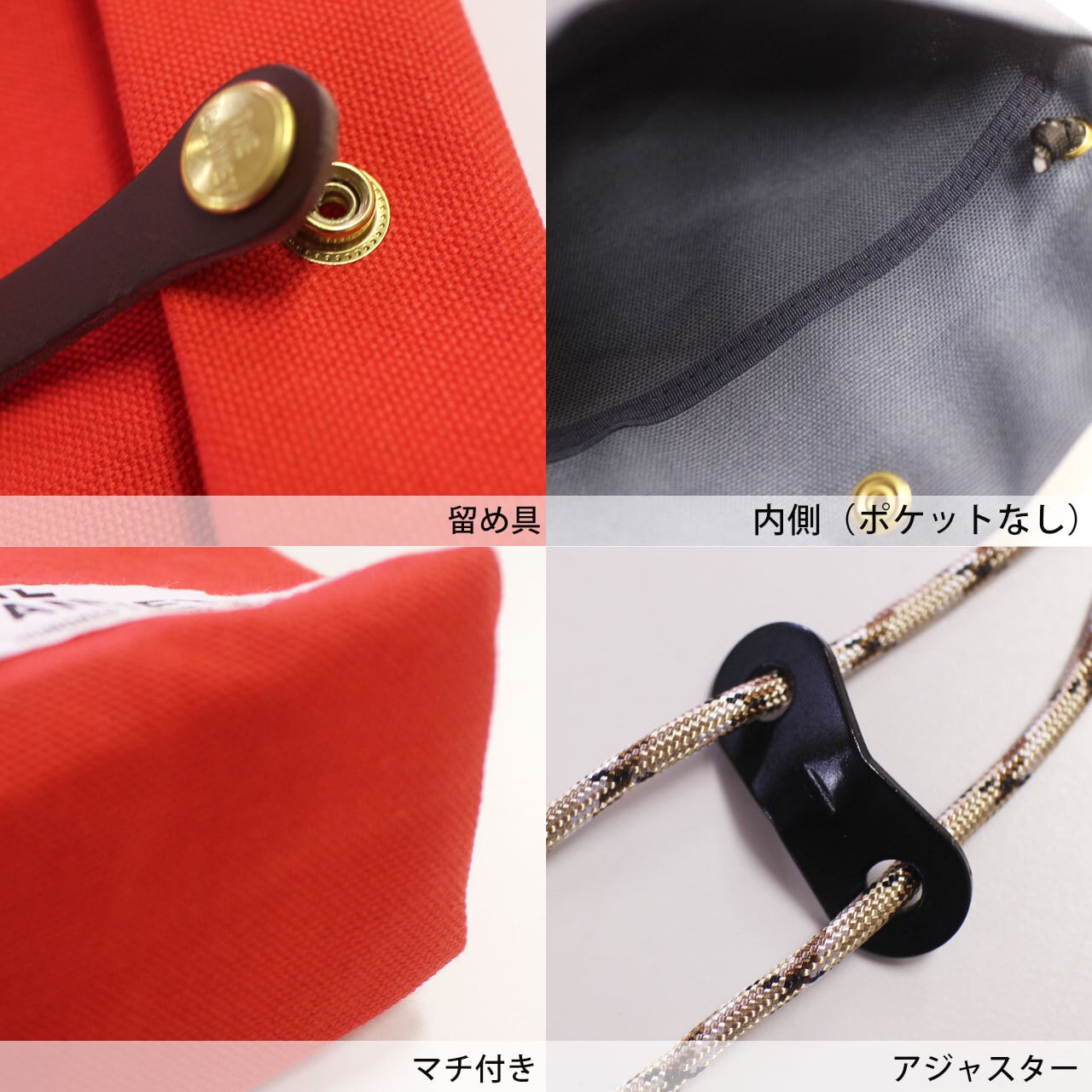 バッグ サコッシュ ポーチ キャンバス 日本製 THE CANVET ザ キャン
