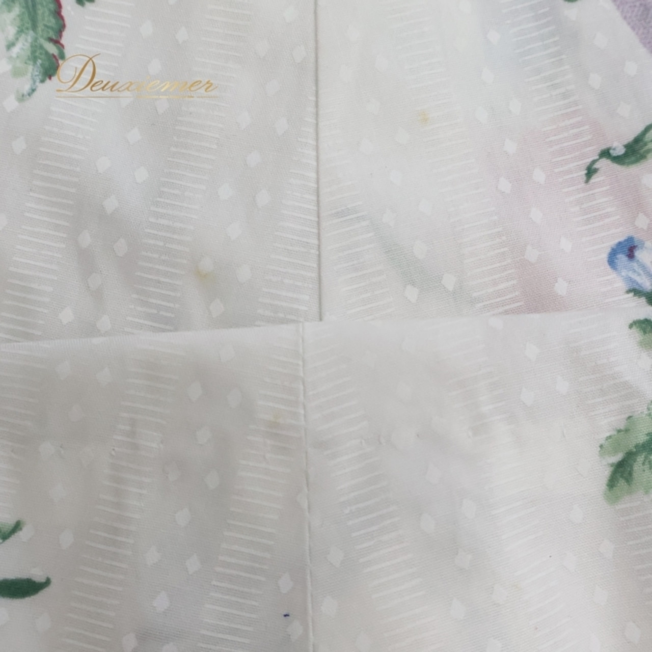 フラダンス 衣装 ワンピース ドレス プリンセスカイウラニ ホワイト系 Princess Kaiulani ハワイ製 レース ハイネック 長袖 シースルー プロテア柄 かわいい おしゃれ 豪華 上品 華やか 鮮やか 明るい ハワイアン アロハ レッスン 練習