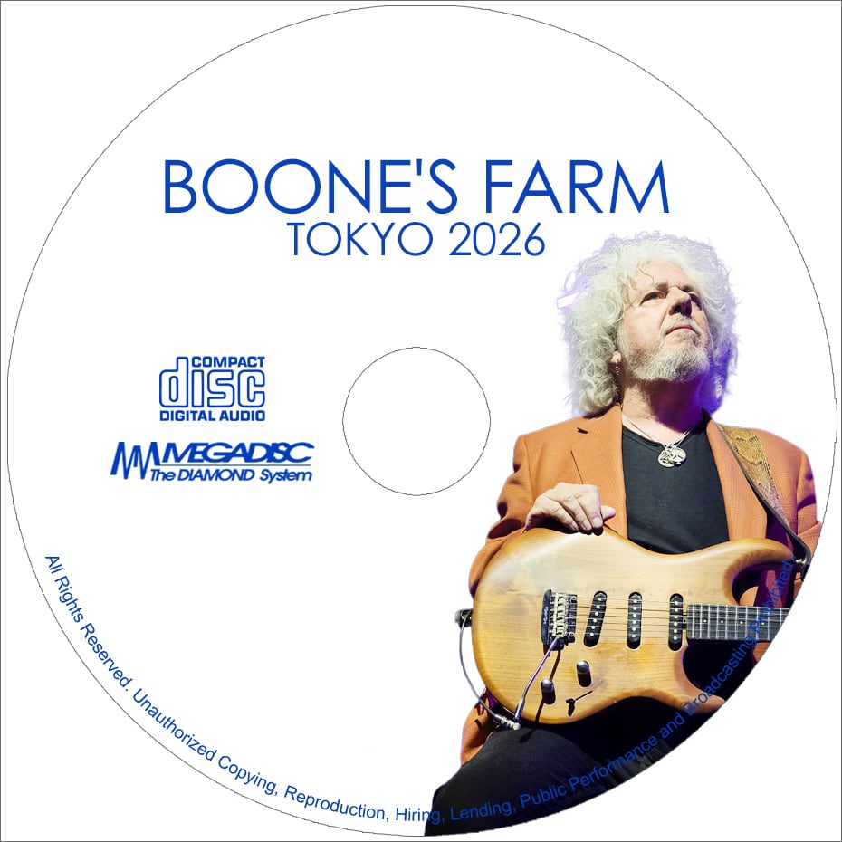 BOONE'S FARM / TOKYO 2026(1CDR) | Cyberseekers Select