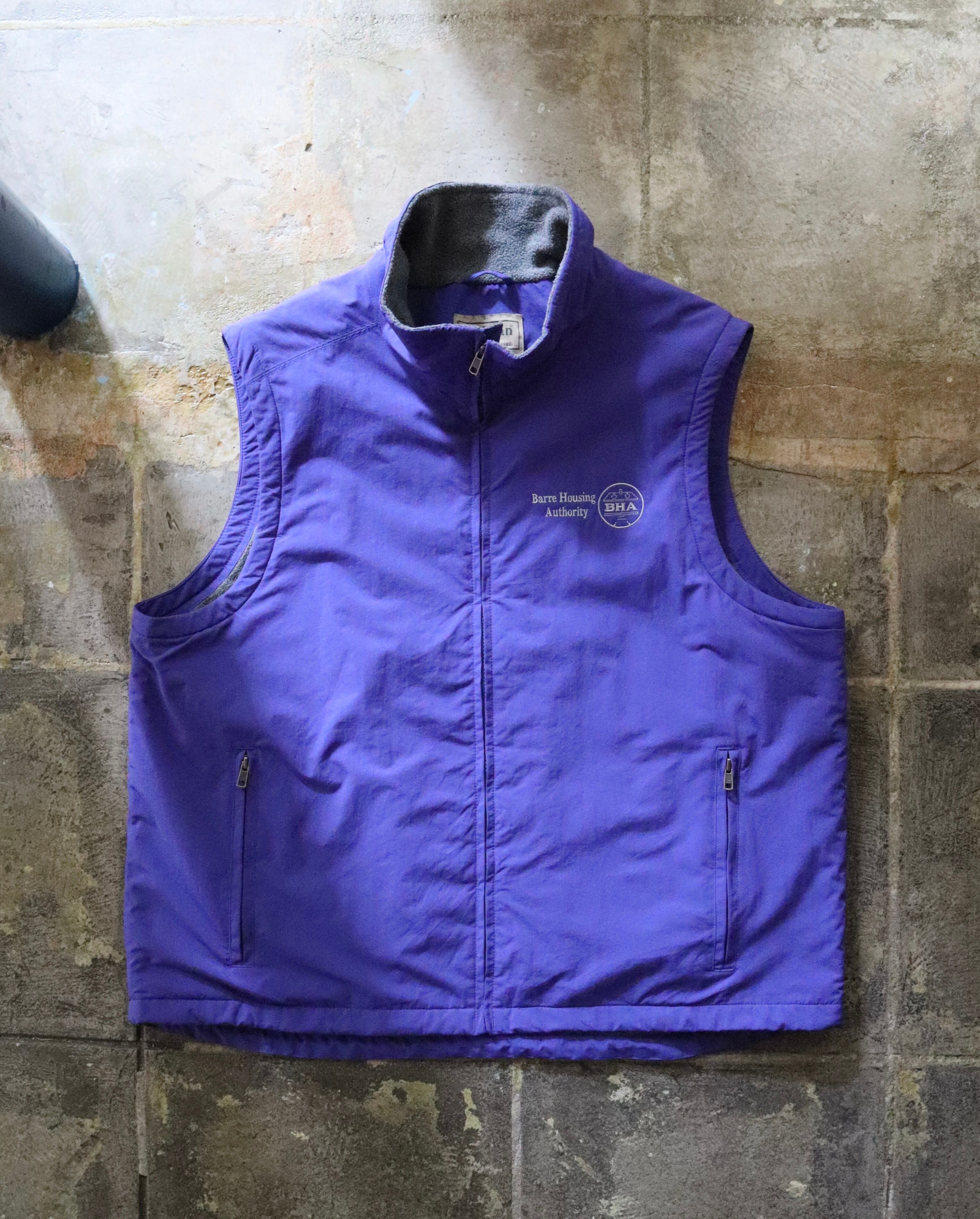 USED 90s L.L.Bean fleece lined nylon vest | budstore powered by BASE