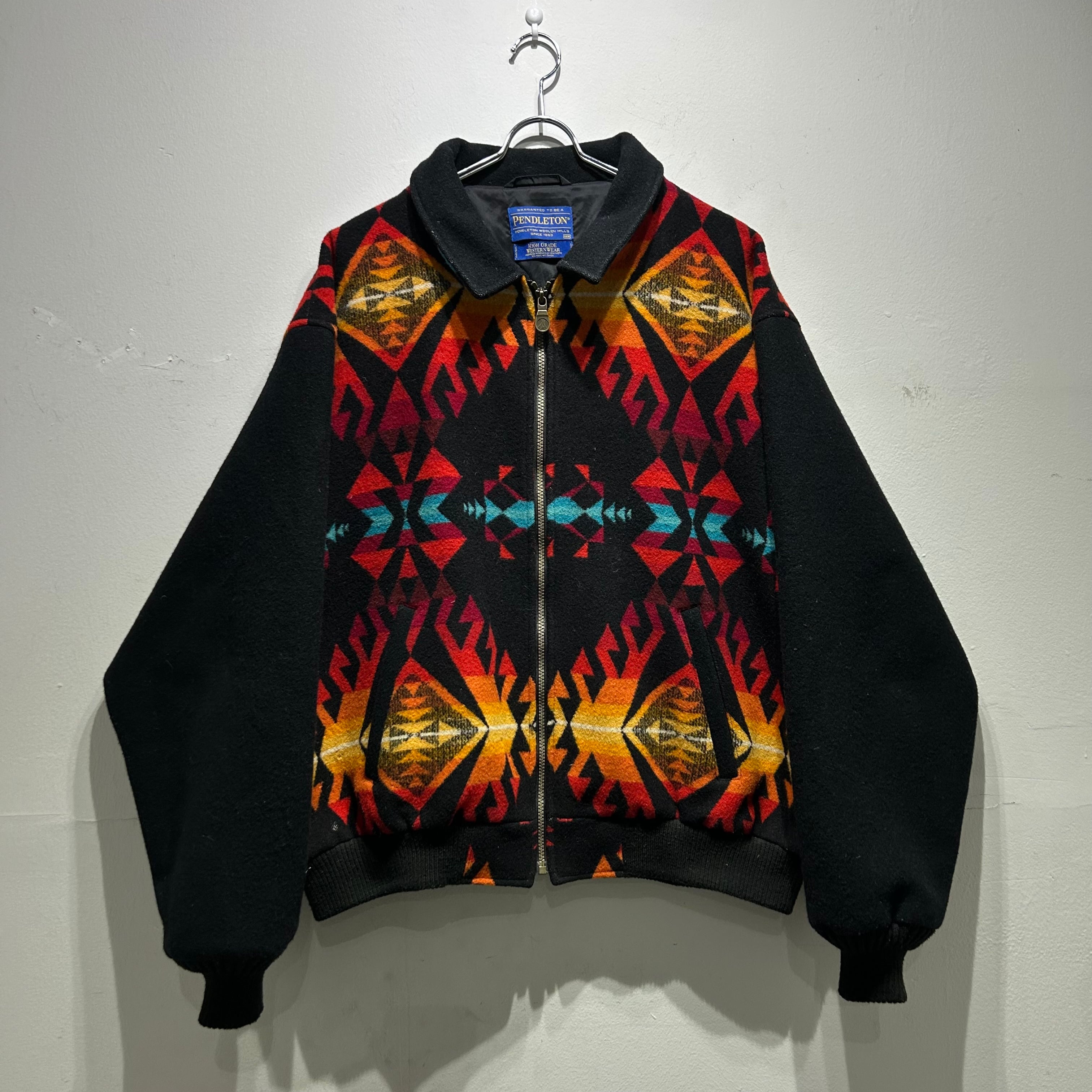 XXXL‼︎ 90s PENDLETON "Native Pattern" wool Blouson【仙台店】