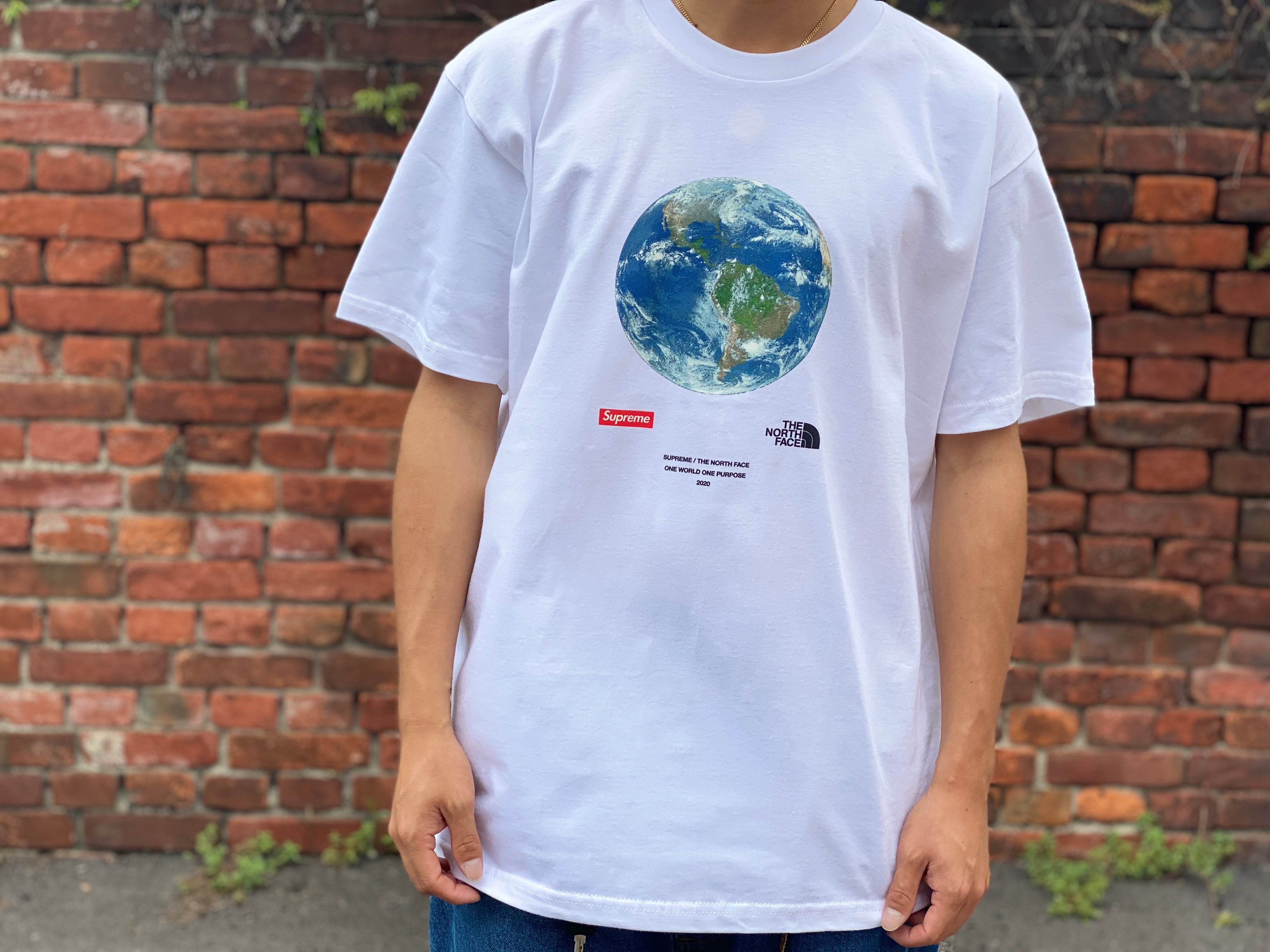 NORTH FACE ONE WORLD TEE WHITE MEDIUM 