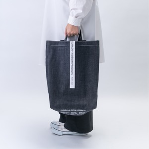 KURASHI+Ki BAG L Indigo（ショッピングトート・インディゴ）