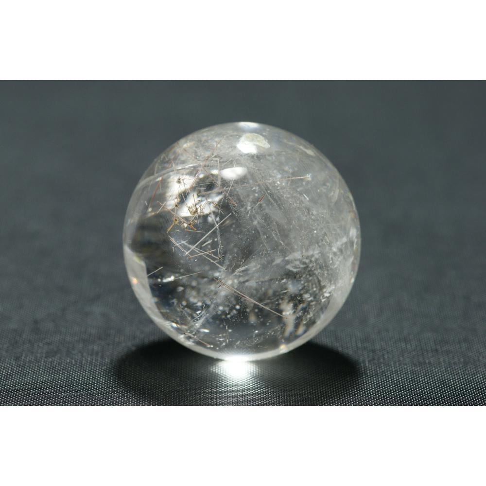 ルチルクォーツ丸玉約42mm | 天然石•パワーストーンのクリスタル☆ドリーム