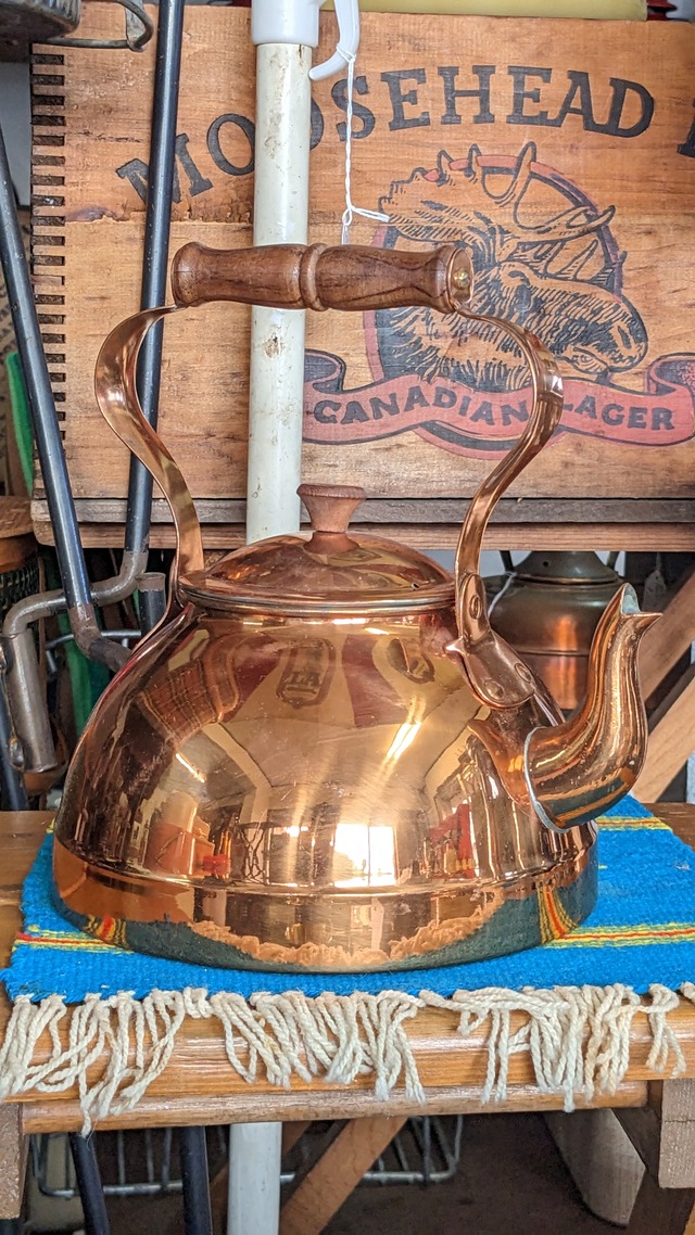 Vintage Copper Kettle ビンテージ コッパーケトル 銅製 ケトル やかん コッパー アンティーク キャンプ 調理器具