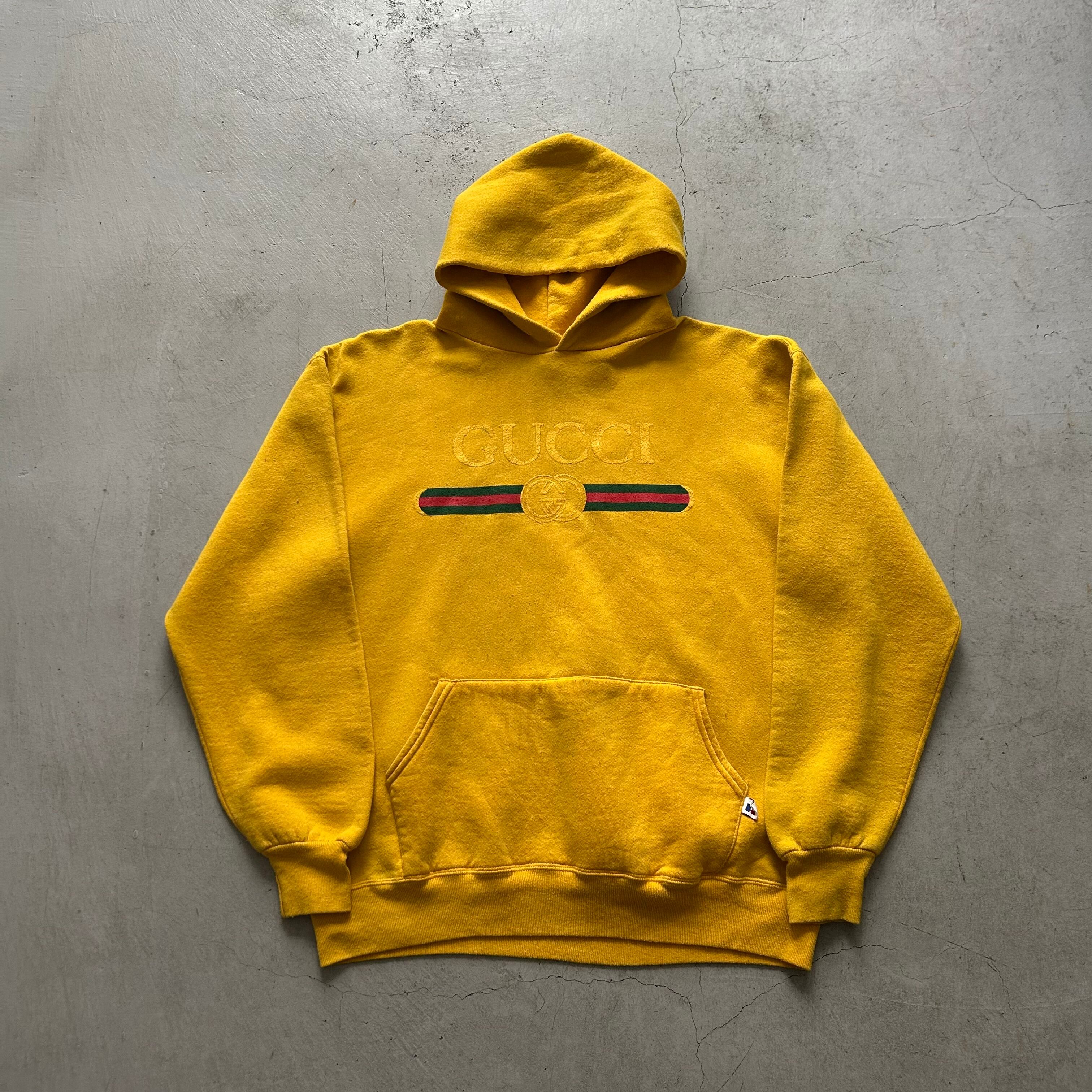 1990s Bootleg GUCCI P/O hoodie "Russell Body"【高円寺店】