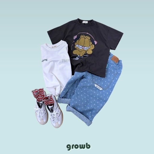 《送料無料》予約:ドッティポップパンツ【growb】※ジュニアサイズ