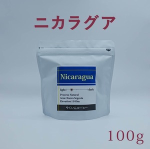 コーヒー豆　浅煎り ニカラグア 100g