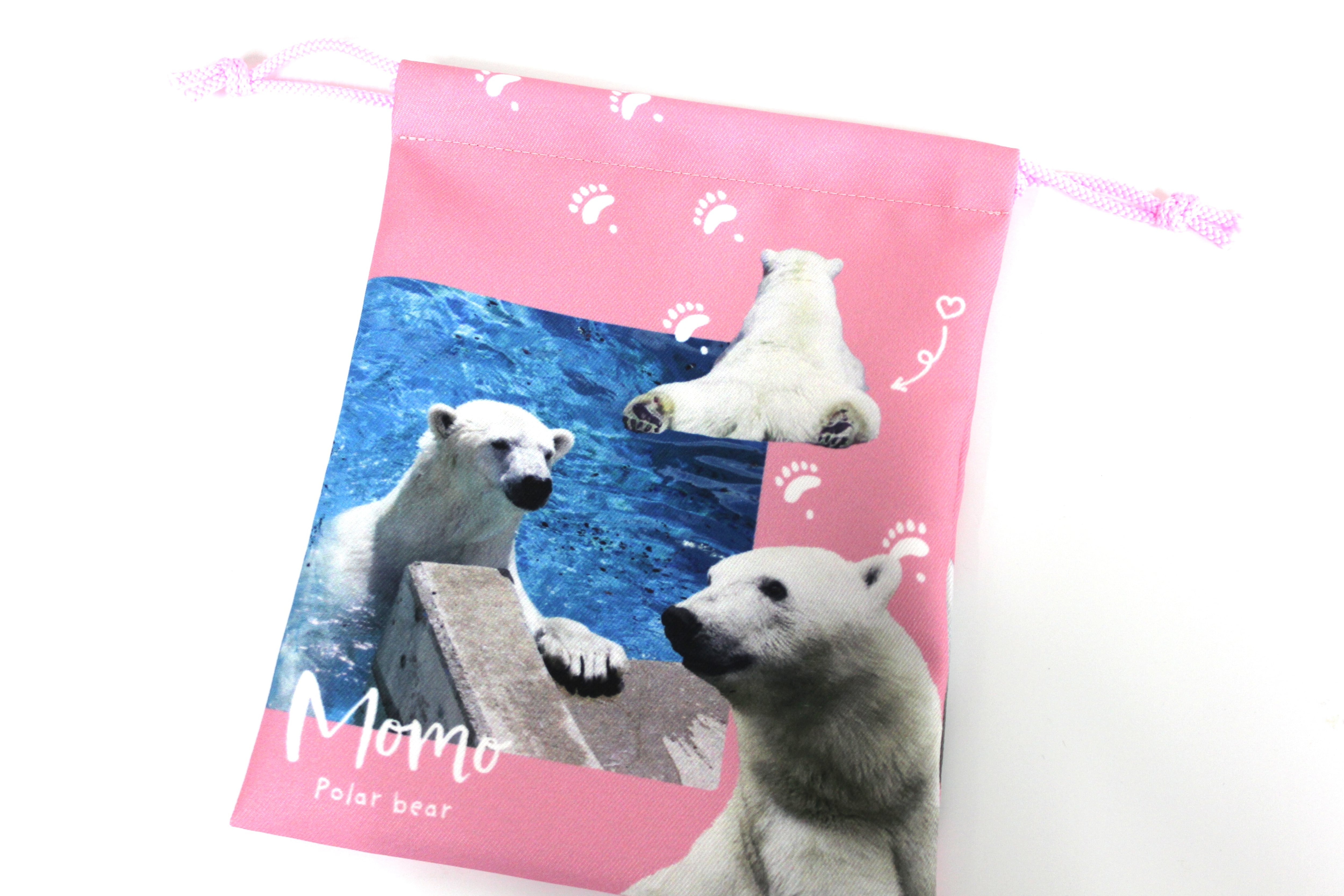 巾着 モモ | 男鹿水族館GAO Online Shop