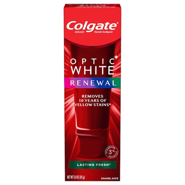 【美白度最高級】コルゲート オプティックホワイト リニューアル ラスティングフレッシュ 85g 歯磨き粉