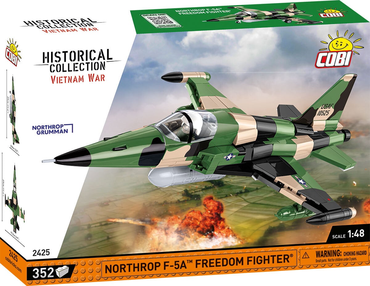 COBI #2425 ノースロップ F-5A フリーダムファイタ (Northrop F-5)