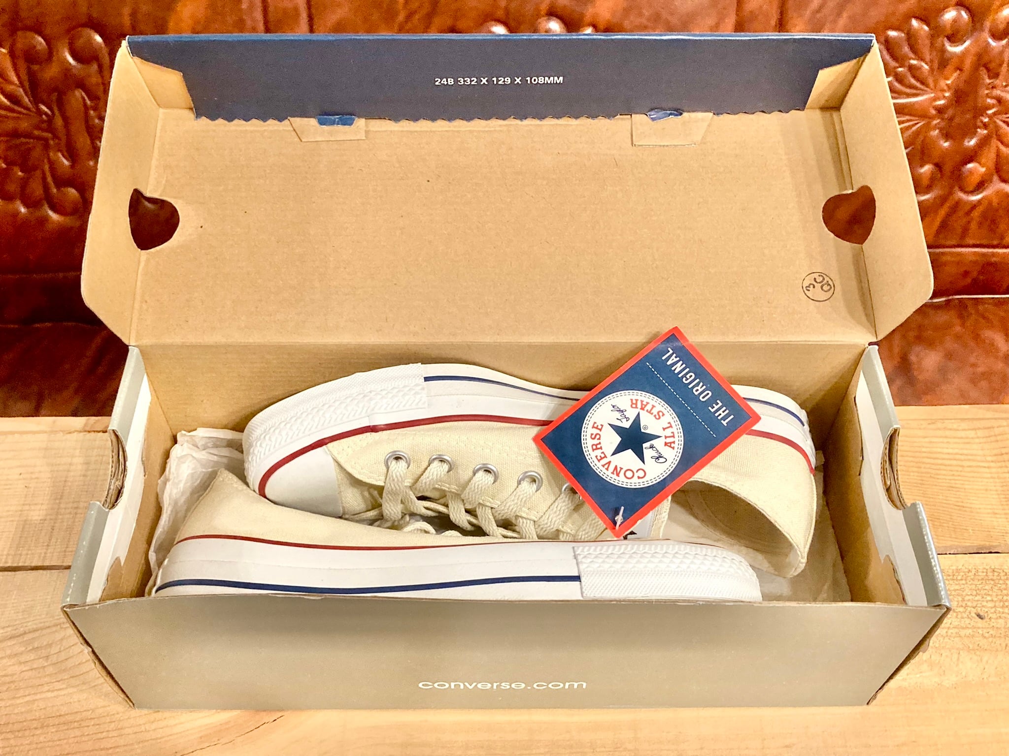 converse（コンバース） ALL STAR（オールスター）ox 生成り 6.5 25cm