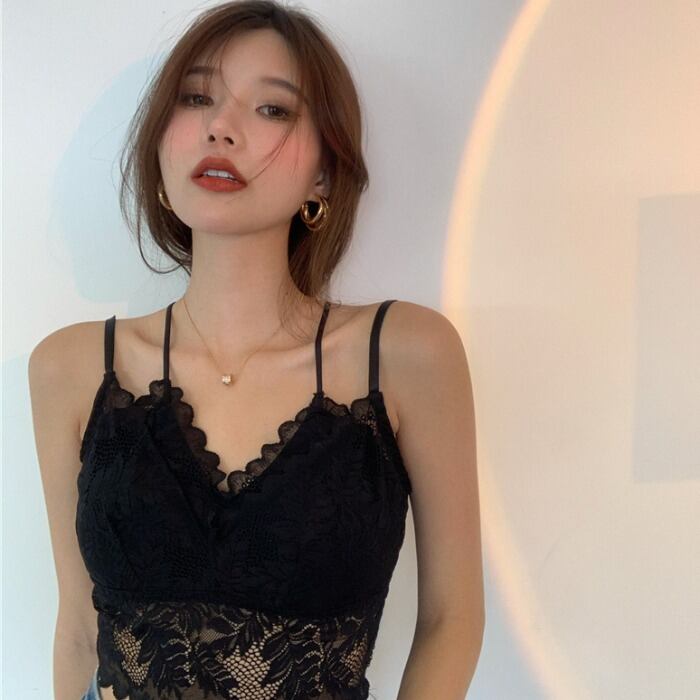 スプリングサマースタイルスタンダードレーストップス レッド レトロ 春物 夏物 ドラファッションホール98517037983