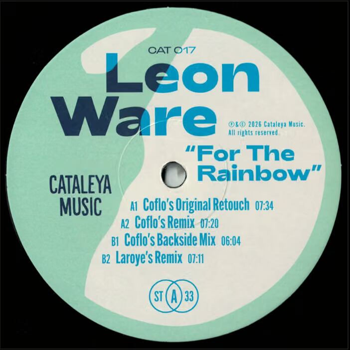 〈残り1点〉【12"】Leon Ware - For The Rainbow (Remixes)
