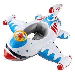 【特価処分】子供浮き輪 ベビーうきわ 足入れ 浮輪 かわいい 飛行機 浮き輪 幼児 男の子 女の子 兼用 赤ちゃんお風呂 水泳 プール用 海水浴 水泳 夏休旅行 プール アウトドア ハンドポンプ付き 1-4歳の子供用