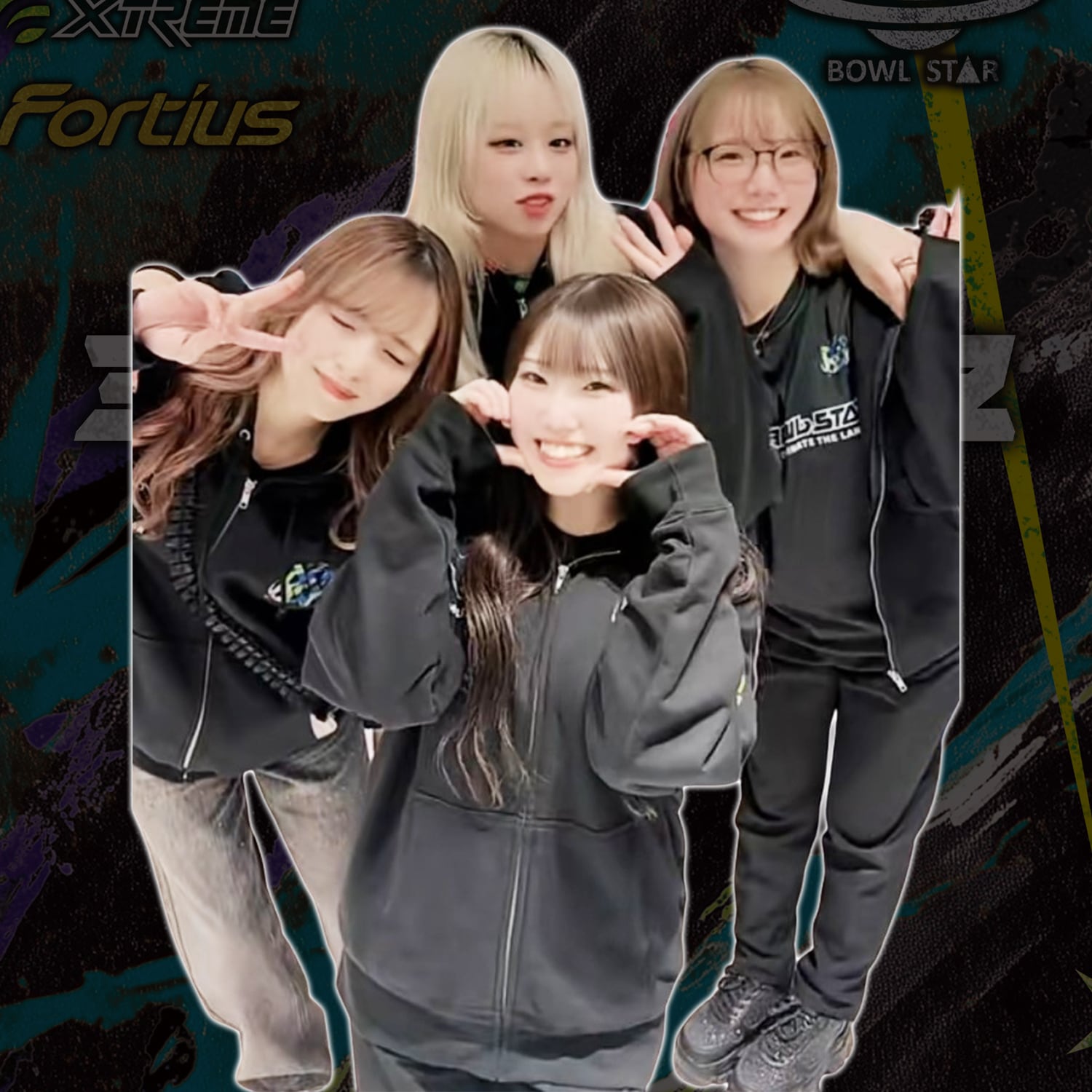 BOWLSTAR DOMINATE THE LANE ドライTシャツ 〔シャツ-39〕【受注生産