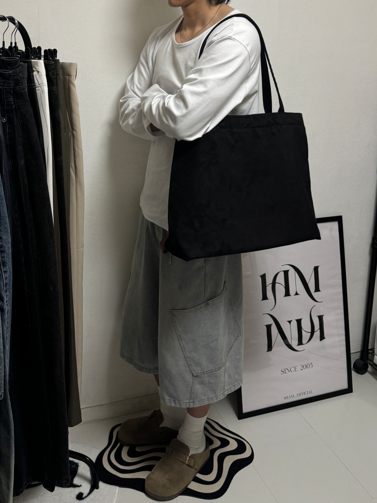 Steam Washed  Bermuda Denim Shorts (2color) - 8