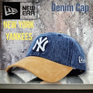 【日本未発売】New Era New York Yankees Denim Curve Cap / デニム キャップ ニューヨーク ヤンキース