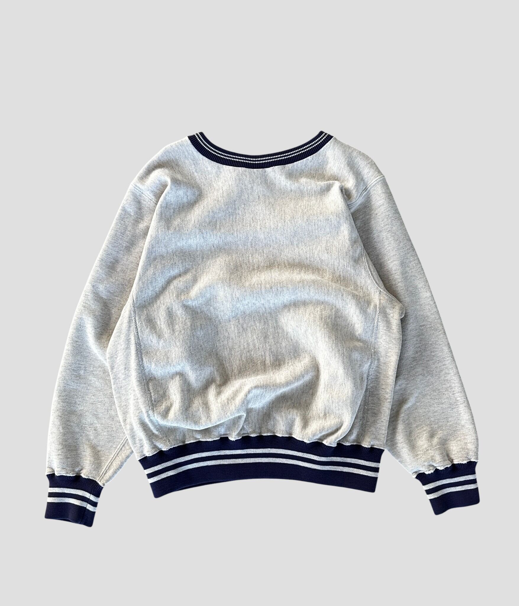 Champion- Vintage 90s M Script Logo Reverse Weave Sweat made in