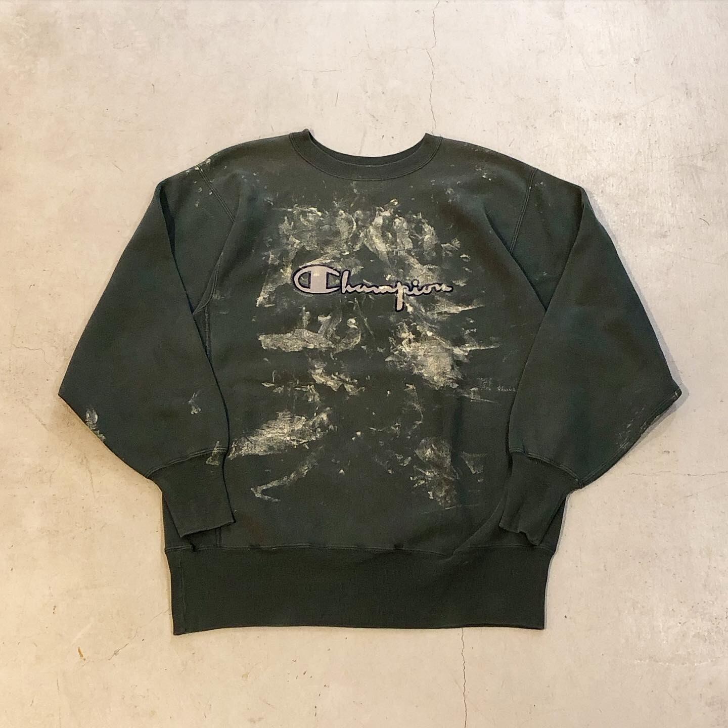 90s champion R/W "scriptr embroidery"sweat【高円寺店】