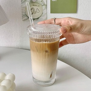 蓋付き ガラス カップ