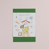 < Riie / ワカイリエ > ドローイング原画「今日は厚あげ」