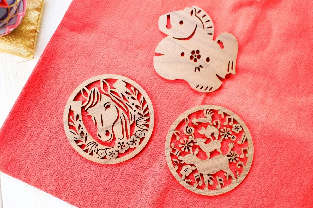 ウッドコースター 午2 | 木工の町にある雑貨屋さんsenmegu
