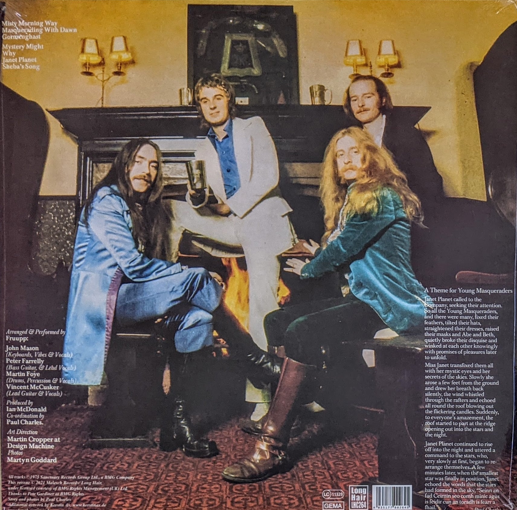 極美品 LP FRUUPP/MODERN MASQUERADES レコード Fruupp フループ - Modern Masquerades 当世仮面舞踏会 Produced by