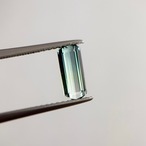 グラデーションカラートルマリン, 8.8x3.8mm, 0.85ct, アフガニスタン産