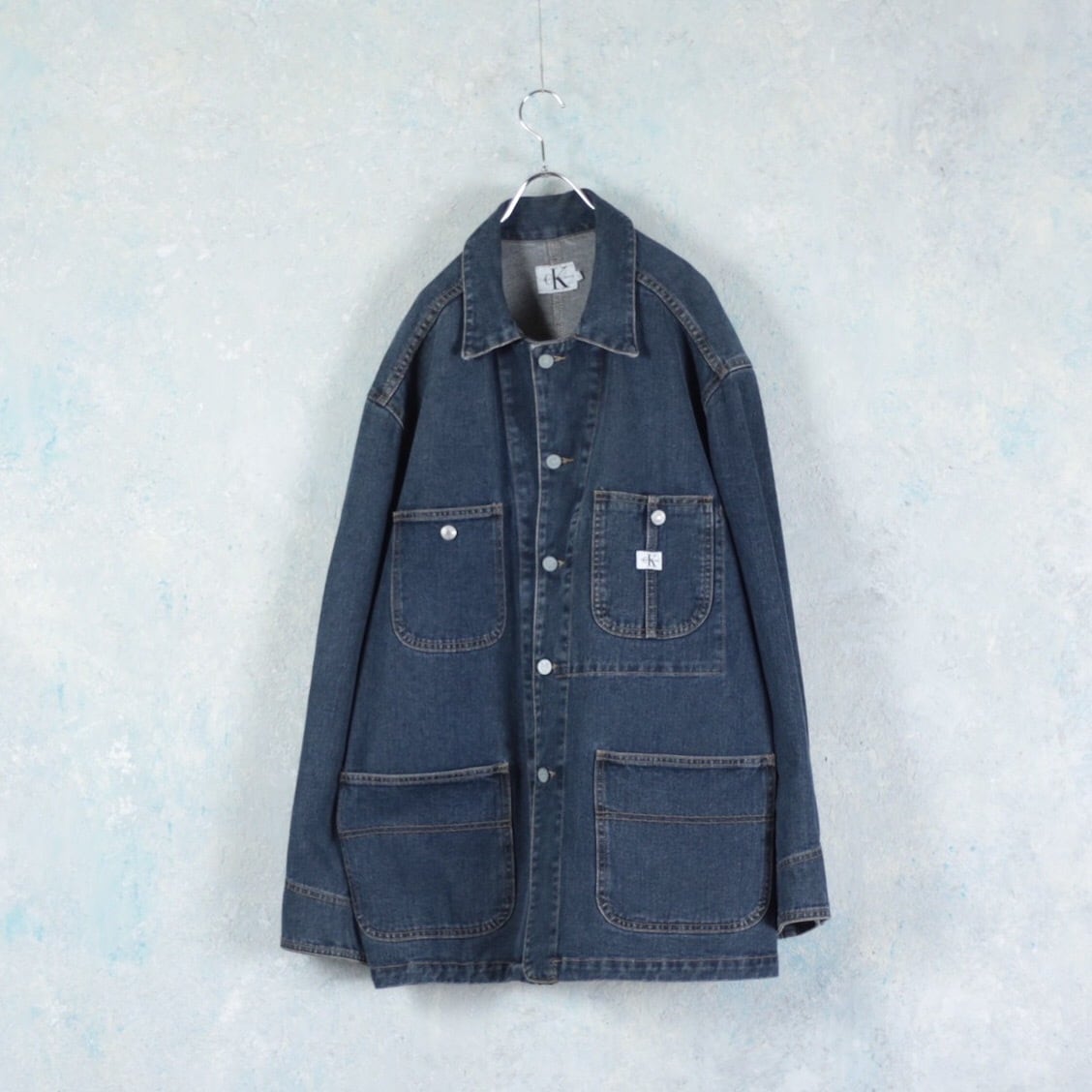 1990's Vintage Calvin Klein Jeans デニムカバーオール made in 1990's Vintage Calvin Klein Jeans デニムカバーオール made in
