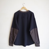 meanswhile SOLOTEX® WAFFLE L/S TEE 再入荷