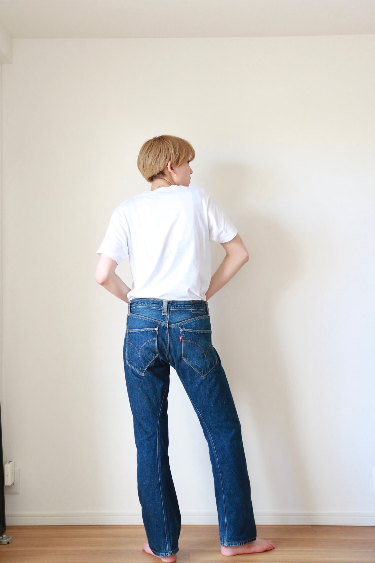 vintage levis engineerd jeans indigo be