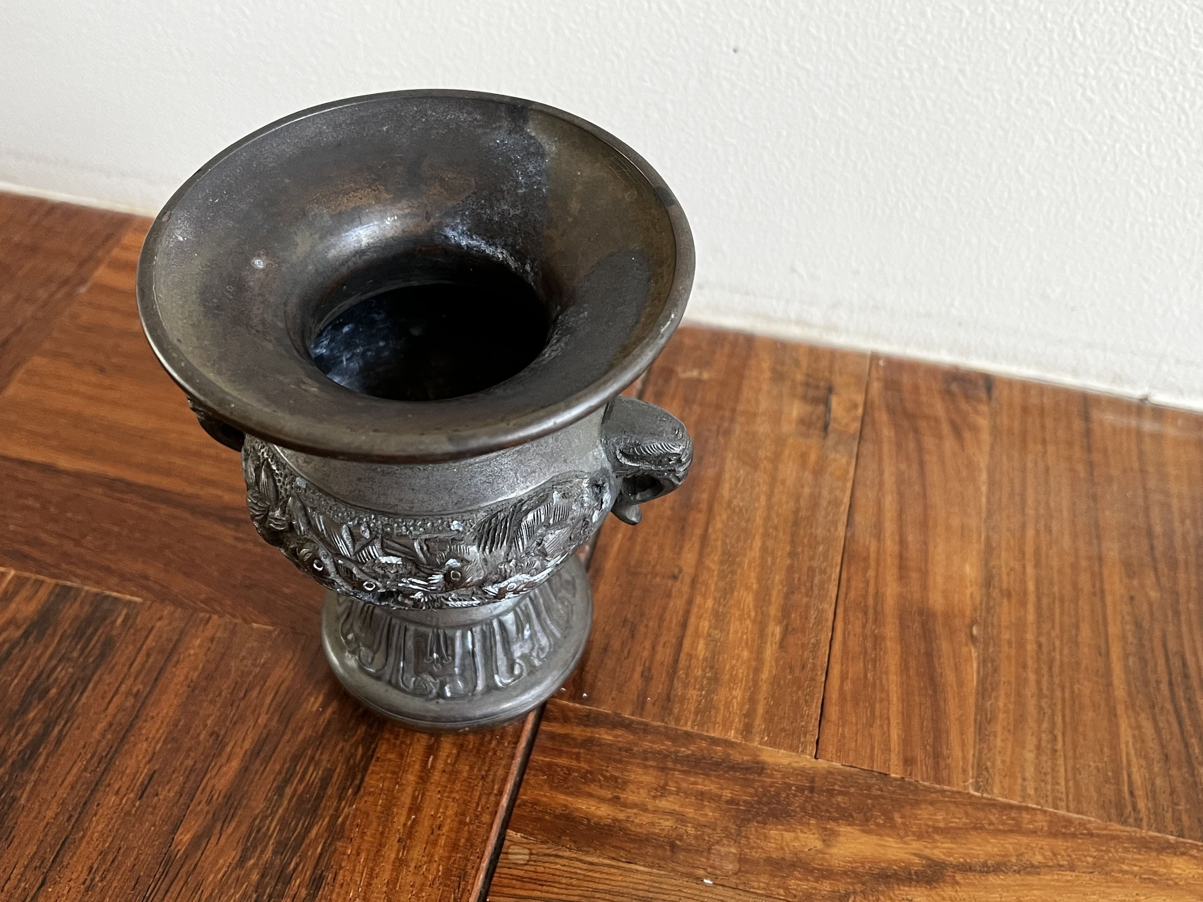 唐金の花瓶 | 道具屋888