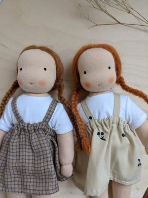 Mini Doll - Red Hair (Cherry) / Little Kin Studio