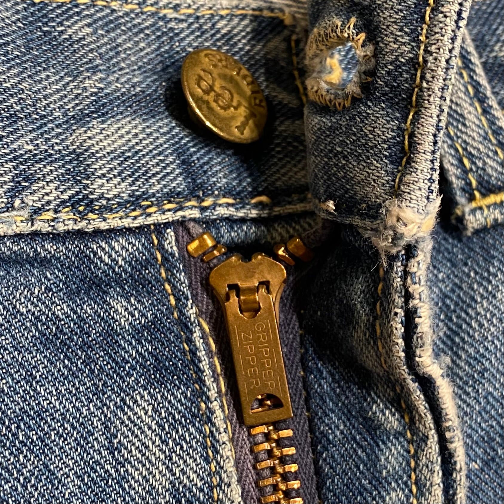 両耳! 60s Lee RIDERS 101Z サイド黒タグ セルビッチ GRIPPER 両耳! 60s Lee RIDERS 101Z サイド黒タグ セルビッチ GRIPPER