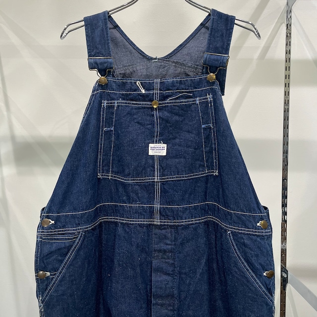 50s HERCULES Denim Overall 50年代 ヘラクレス デニム オーバーオール ビンテージ W45L28.5