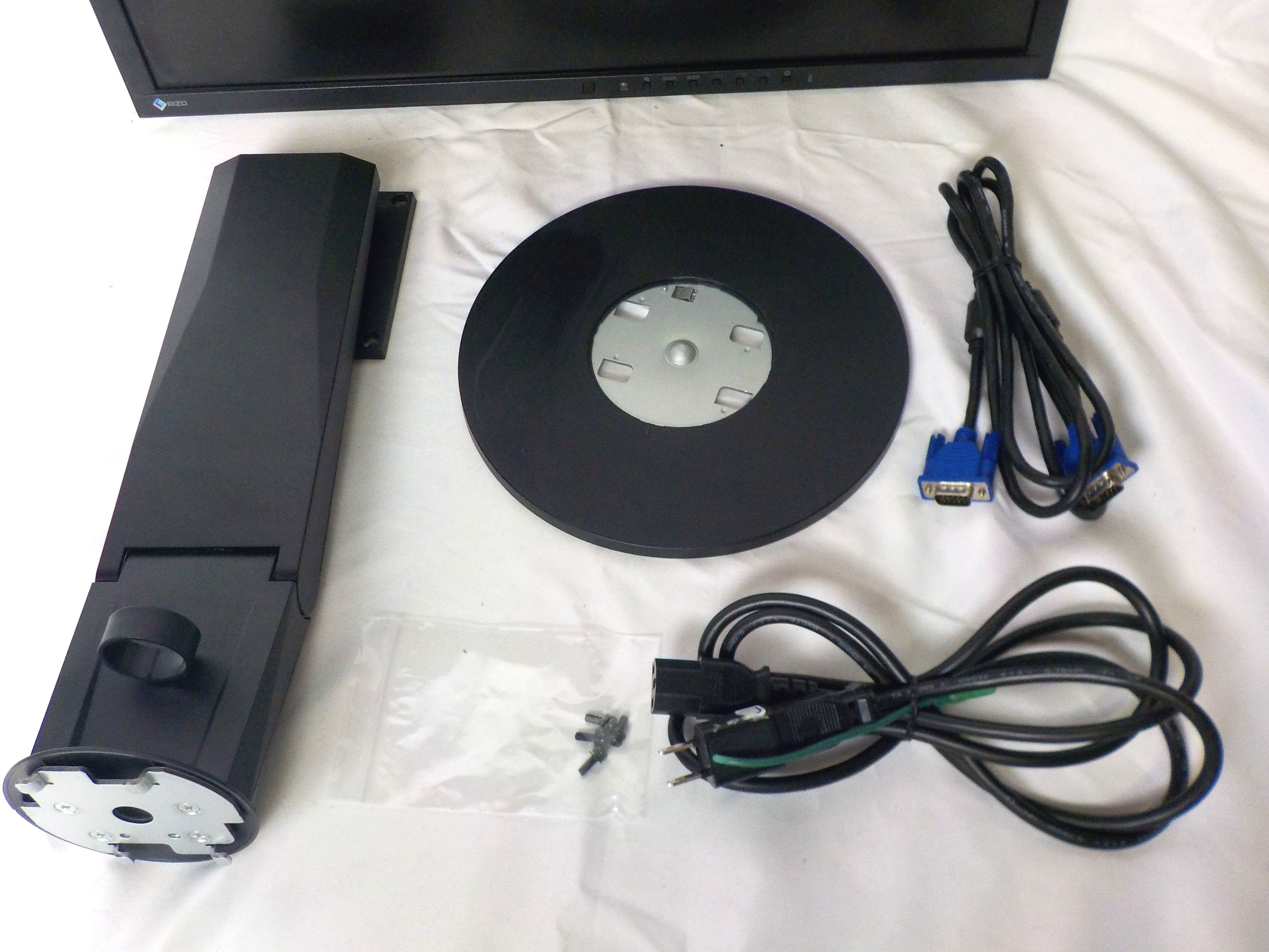 PCディスプレイ 中古良品 EIZO FlexScan 24.1インチ ブルーライトカット フリッカーフリー対応 EV2436W-ZBK TｰM  Mart