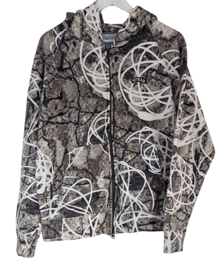 NITRAID × FUTURA × (ナイトレイド × フューチュラ) / REAL CONCRETE PRINT ZIP UP PAKER