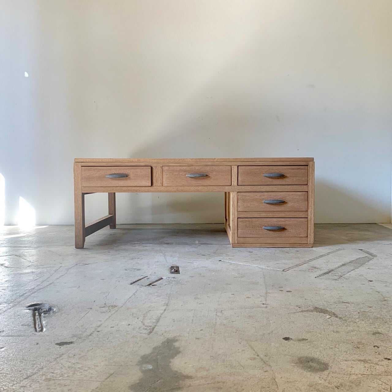 文机　ローテーブル　古家具　0602