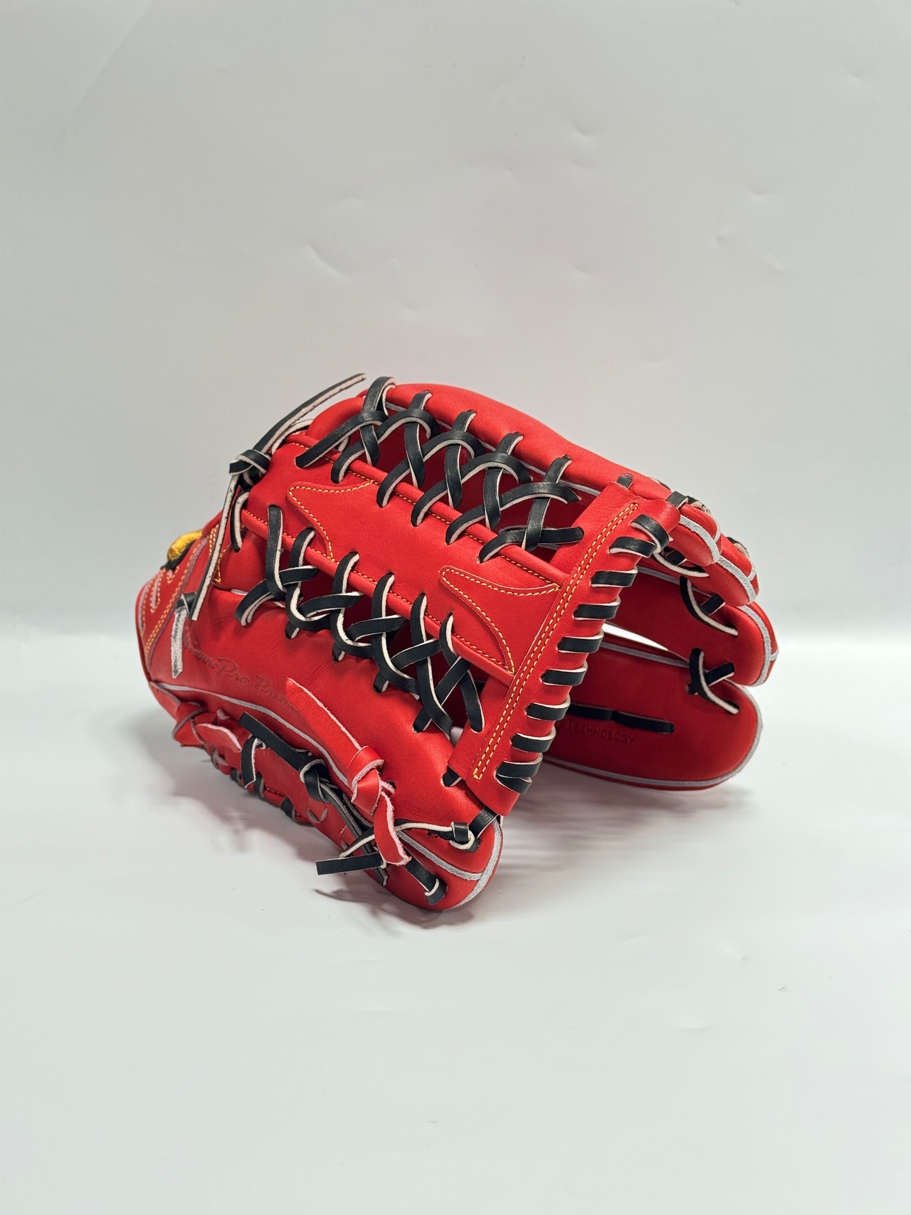 MIZUNO  PROｰミズノプロ　硬式グラブ　Premiere series 右投げ用　L・ヌートバー選手モデル　ラディッシュ×ブラック・画像4