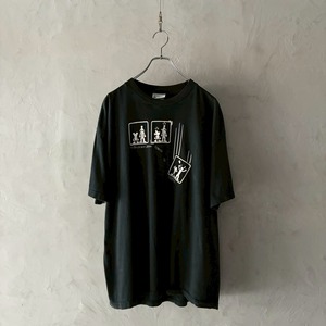 -Disney- 00's TOWER OF TERROR print T-shirt