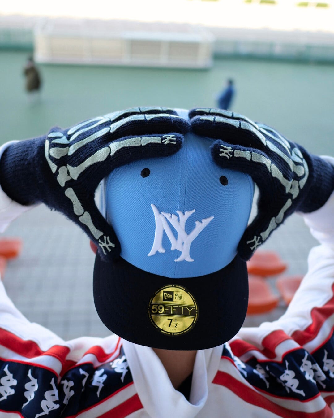 NEW ERA - NEW YORK HIGHLANDERS 59FIFTY SKYBLUE NAVY【71006598