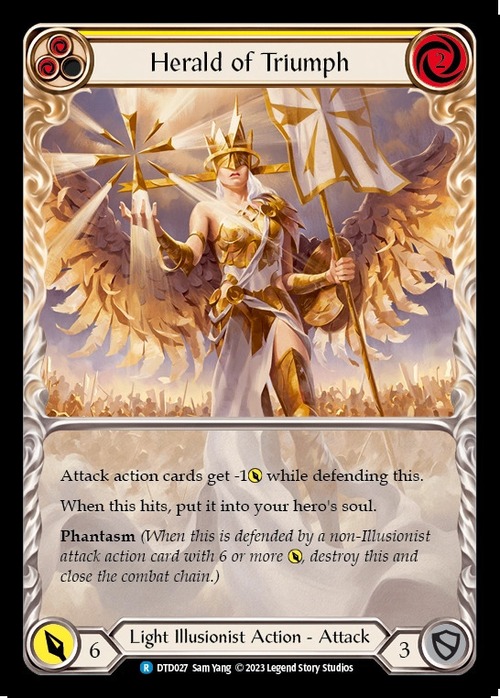 DTD027【Light Illusionist】Herald of Triumph(Yellow) 画像