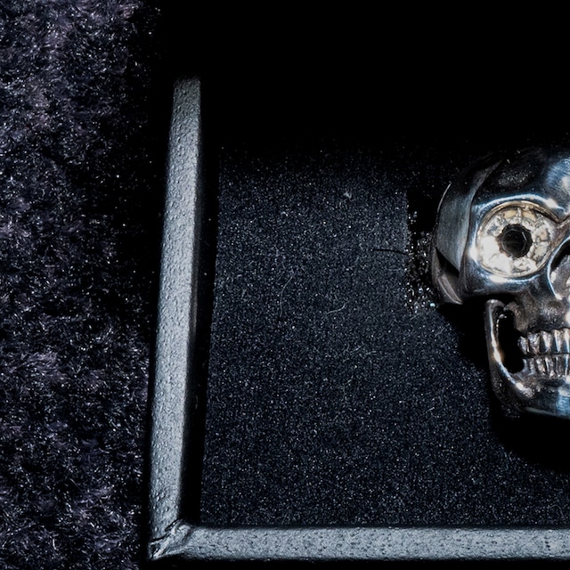 × D.O.D LUCKY SKULL RING ＜ONYX＞