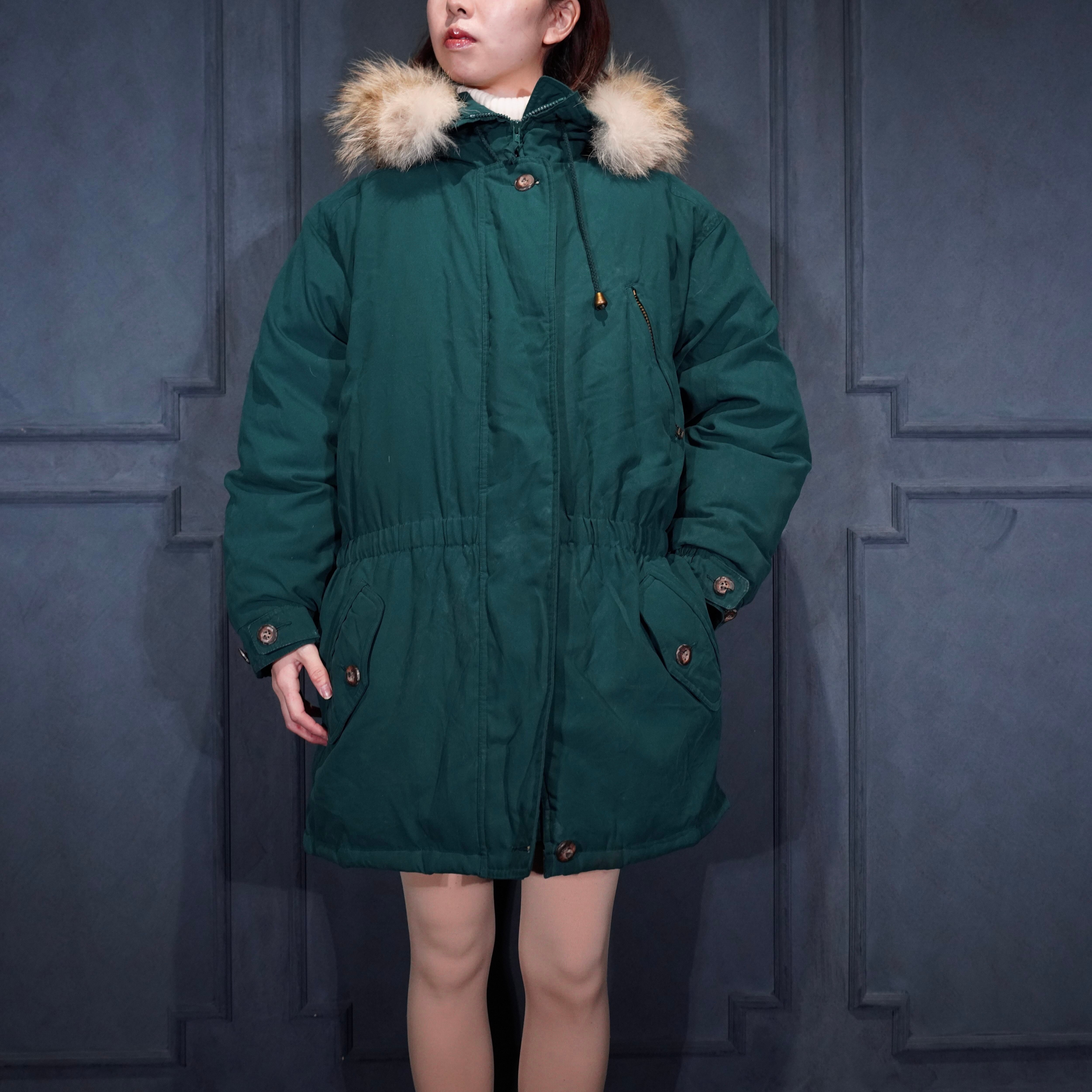 90's USA VINTAGE Eddie Bauer POLAR PARKA GOOSE DOWN COAT/90年代