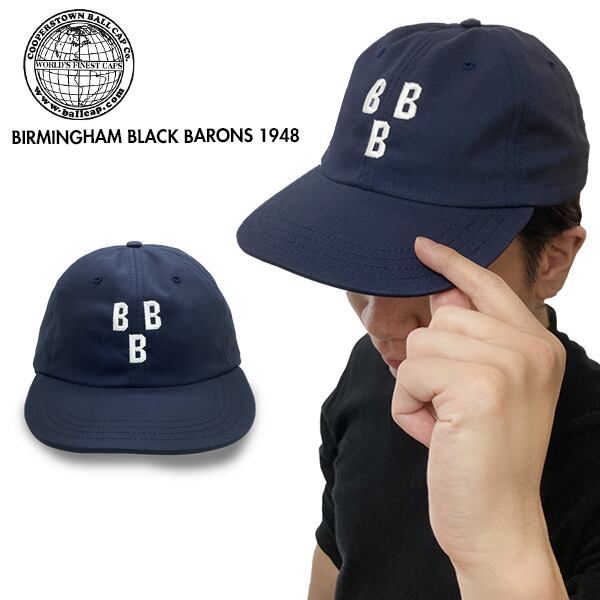COOPERSTOWN BALLCAP クーパーズタウンボールキャップ BIRC48 NAVY フリーサイズ