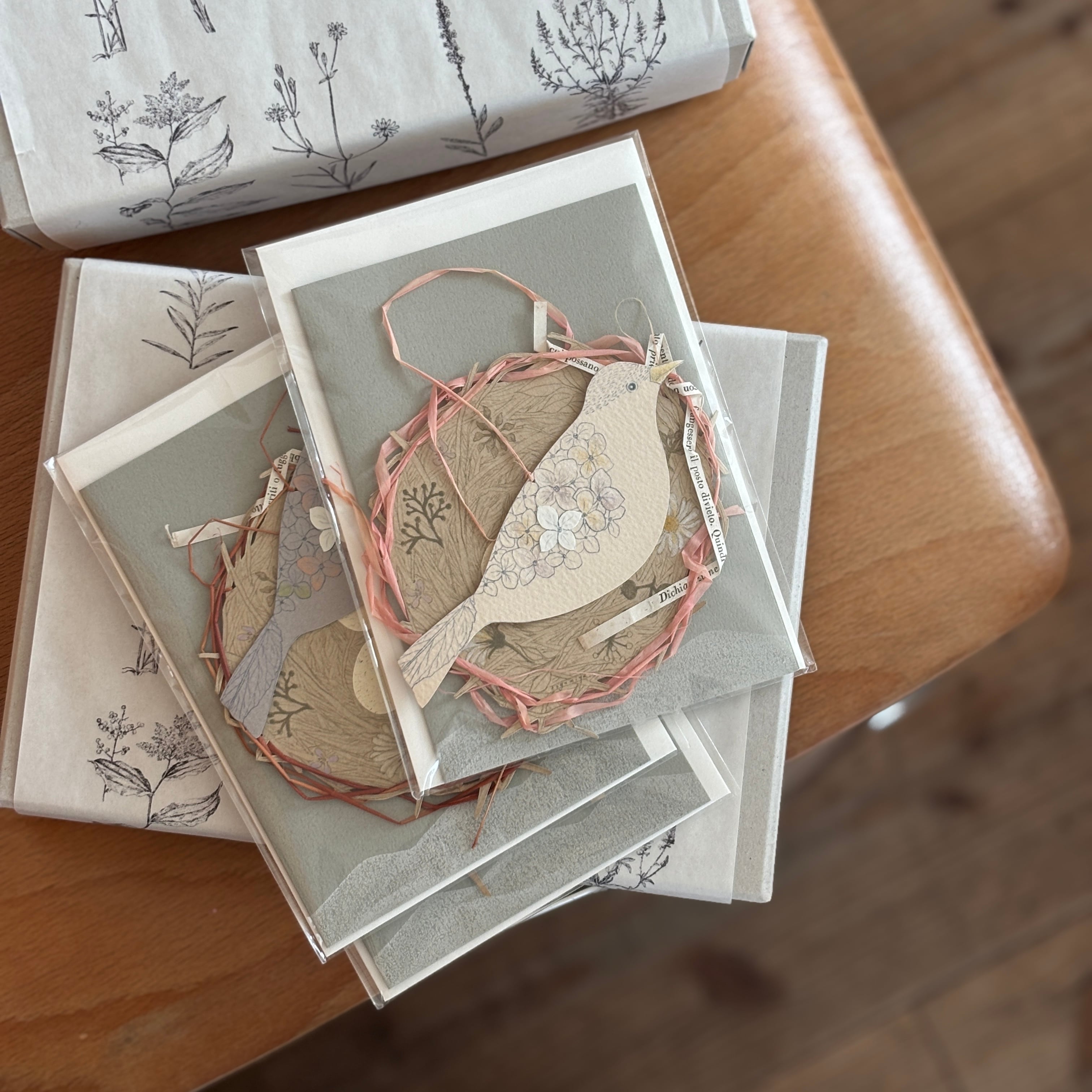 tegamiya・鳥の巣カード