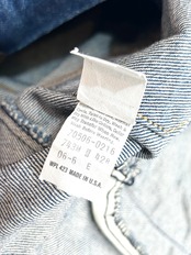 80s Levi’s 70506 DENIM JACKET MADE IN USA Size 42