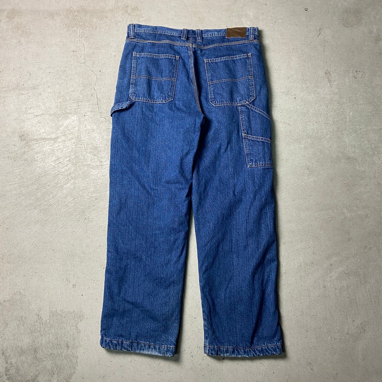 FALLS CREEK デニムペインターパンツ フリースライナー メンズW38 古着 