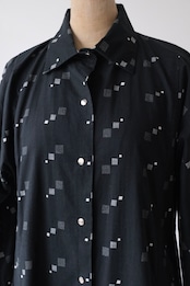 Marimekko cotton long shirt dress